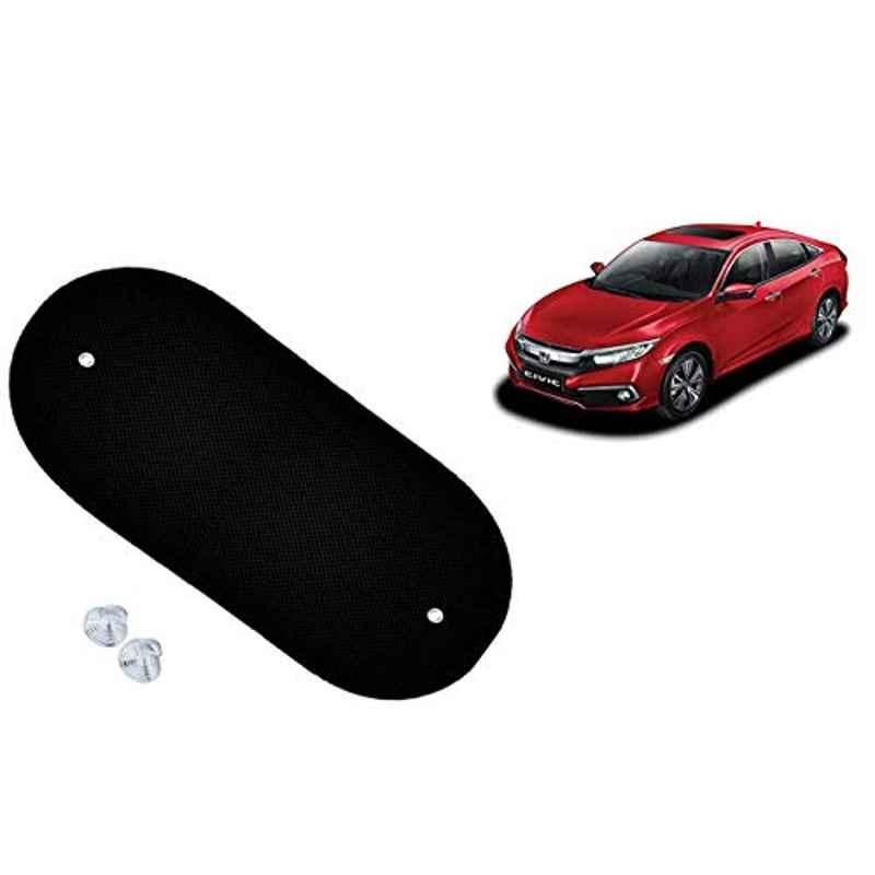 Auto Pearl Mesh Black Rear Window Sunshade Car Curtain for Honda Civic 2019