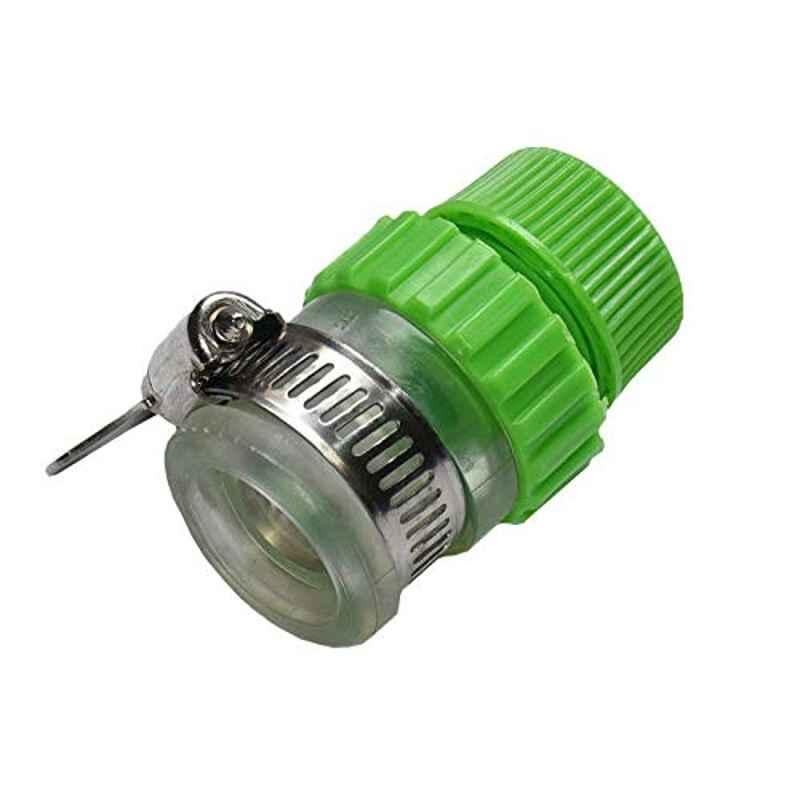 Lifang 1/2 Hose Round Tap Connectors 16mm Quick Connector Garden Irrigation Tap Washing Machine Water Gun Adapter 1Pcs (Color : Green)