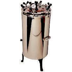 Labpro 145 50L Stainless Steel 50L Vertical Double Wall Autoclave