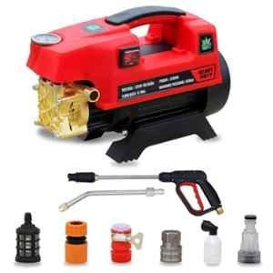RBW PW-350 2500W 120-150bar Red High Pressure Washer with Brass Coated Pump
