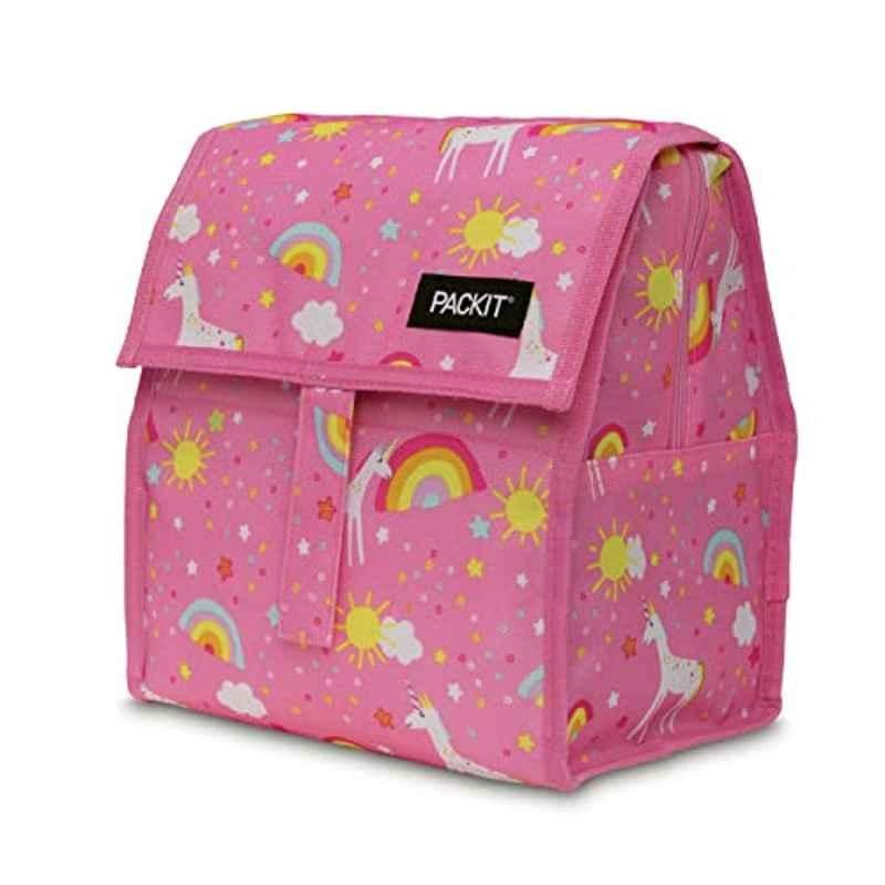 Packit Freezable Unicorn Dream Pink Lunch Bag with Zip Closure, PKO-PC-UDP