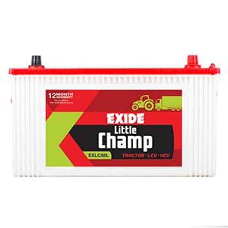 Exide Little Champ 12V 88Ah Left Layout Battery, EXLC88L