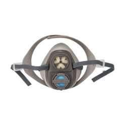 Udyogi Res-Protek 4200 TPE Grey Reusable Half Face Mask for Single Filters, Size: Medium