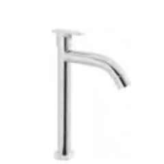 Somany Olive Brass Chrome Finish Extended Body Pillar Tap, 272210330171