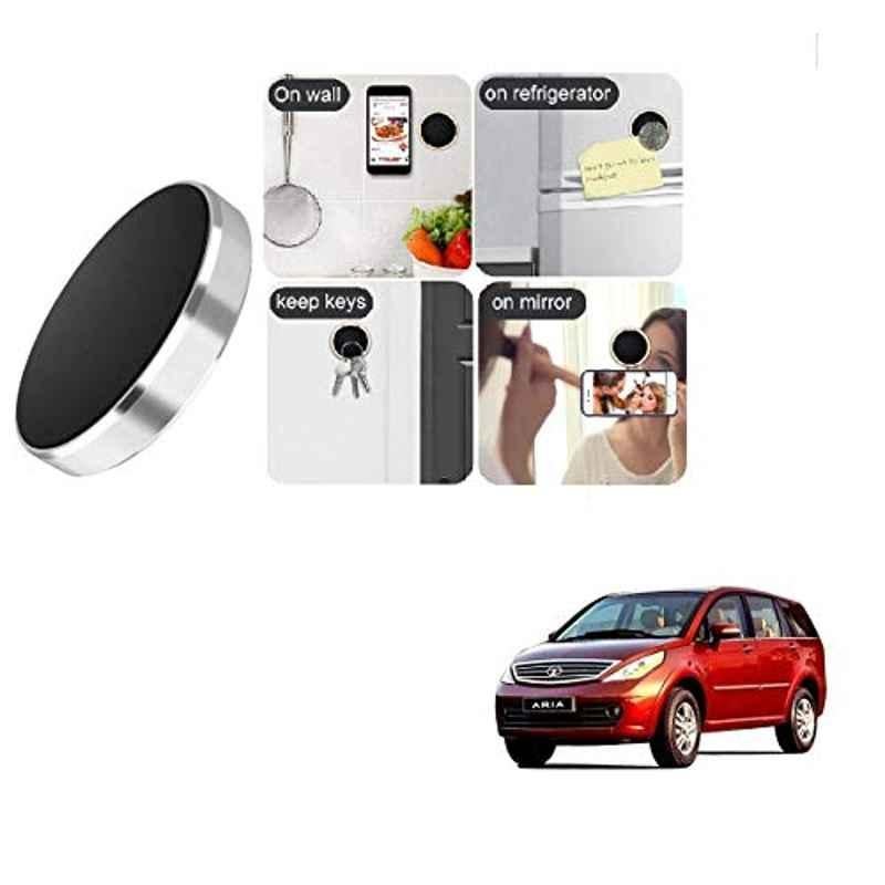 Kozdiko Mini Magnetic Dashboard Mount Car Mobile Phone Holder with Metal Body for Tata Aria