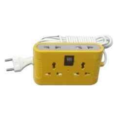 Silcon Gold MS 102 4+1 2.5m 220W Plastic Orange Extension Board