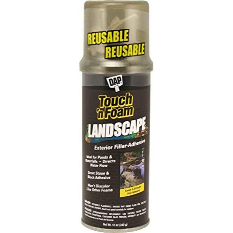 Touch n Foam 12oz Black Landscaping Polyurethane Foam Sealant, 4001141212