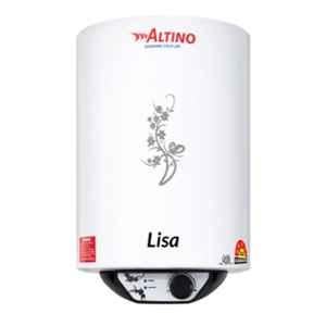 Altino Lisa 10 Litre 2000W Metal Black & White 5 Star Vertical Storage Water Geyser