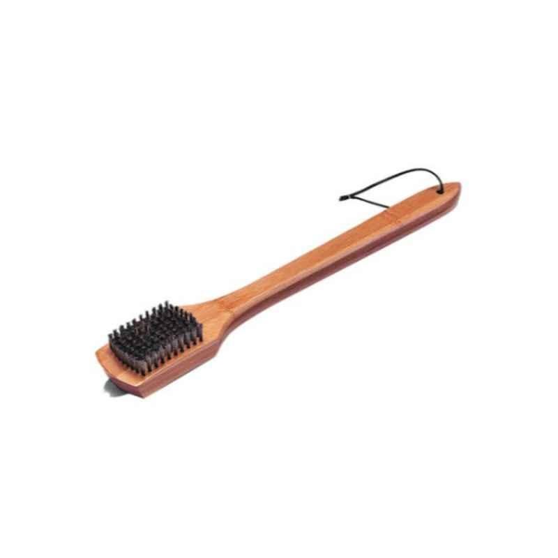 Weber 45cm Brown & Black Bamboo Grill Brush, 9990466401