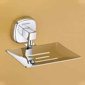 Plantex 304 Grade Stainless Steel Soap Holder for Bathroom/Soap Dish/Soap Stand/Bathroom Accessories Maxx (Chrome)