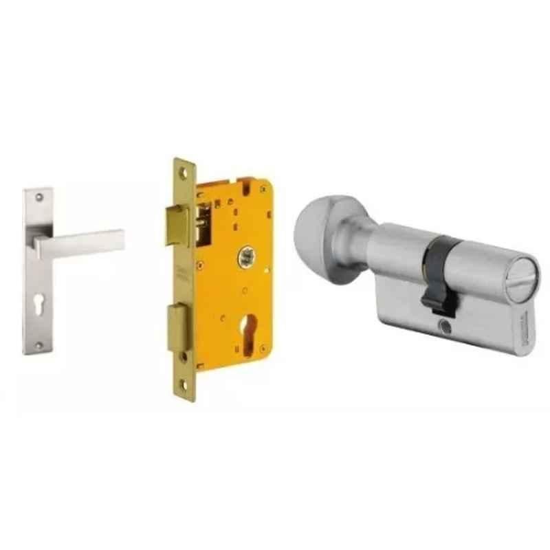 Dorset HL Series Primo 70mm Stainless Steel Door Handle Lock Set with Coin & Knob