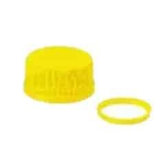 Borosil GL 45 Yellow PP Bottle Screw Cap, 1503C03
