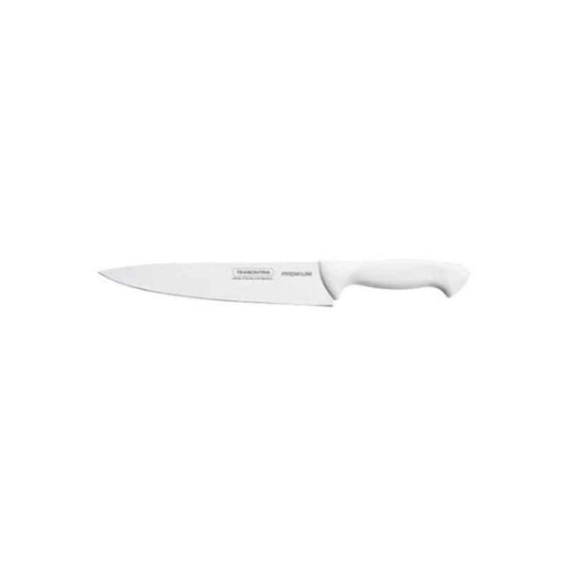 Tramontina 8 inch Stainless Steel Silver & White Beef Knife, 7891112082779
