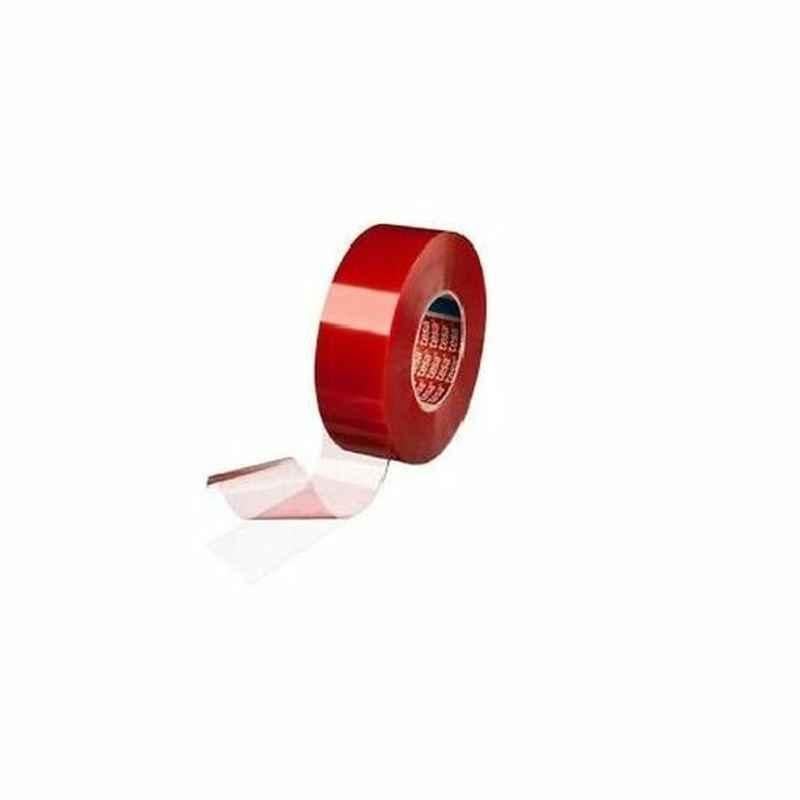 Tesa Double Sided Cloth Tape, 4964, 50 mmx50 m, Red