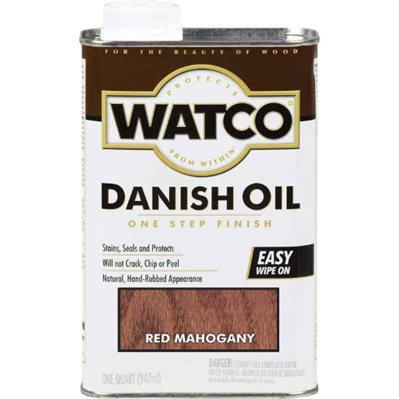 Rust-Oleum Watco 947ml Red Mahogany Danish Oil, 214380
