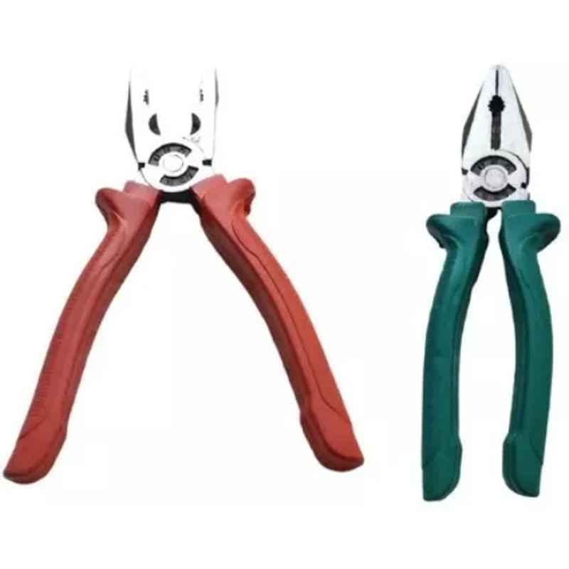 Sky Blue 2 Pcs 7.8 inch Lineman Plier Combo, SBE_PLIER_COMBO_MOD_00867