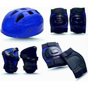 RB International Plastic & EVA Foam Blue Skating Kit Premiumm-335 Skating Kit