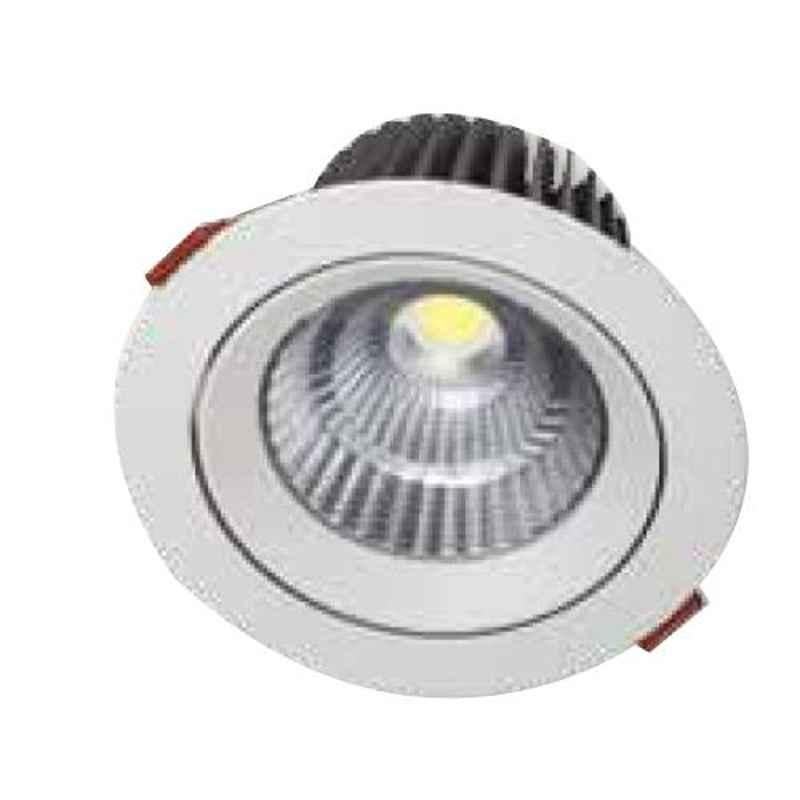 Havells 12W Sparkle Pro Adjustable Downlight LED Luminaire, SPARKLEPROADJDLR12W857MOD40DWHTNEEM
