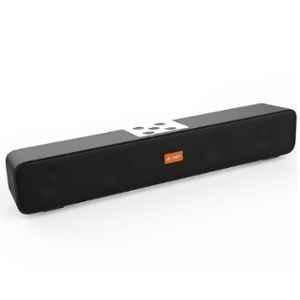 Aroma Studio 39 Play 10W Black Bluetooth, USB & Aux Soundbar with 8hrs Play Time