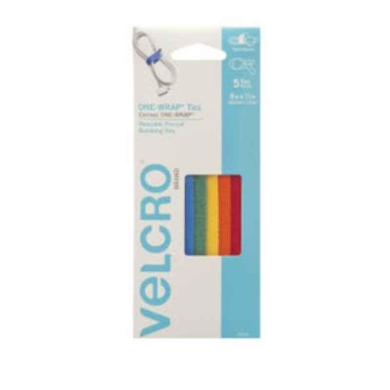 Velcro 8x0.5 inch One Wrap Tie (Pack of 5)