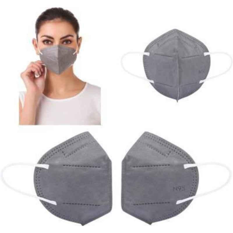 Wellstar N95 Disposable Grey Respirator Face Mask, MM-41 (Pack of 20)