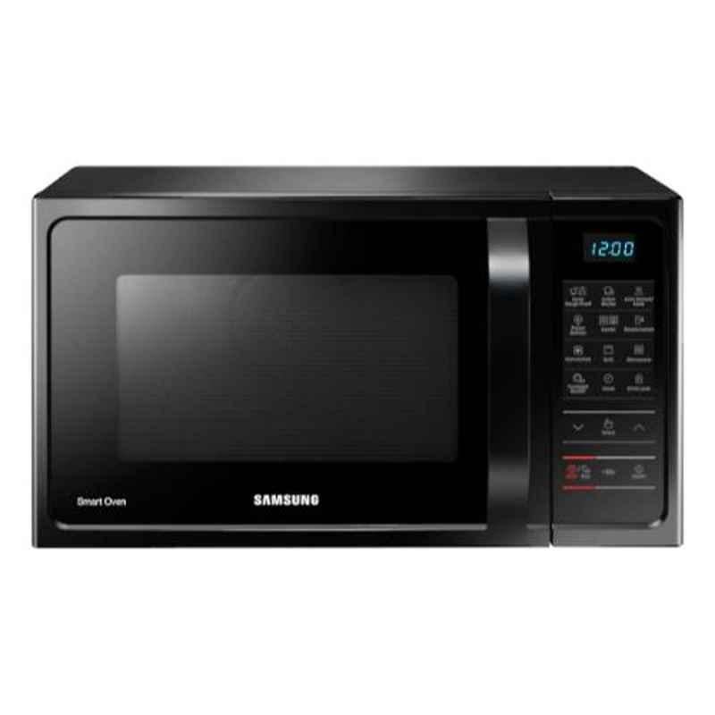 Samsung 28L 1400W Black Convection Microwave Oven, MC28H5023AK
