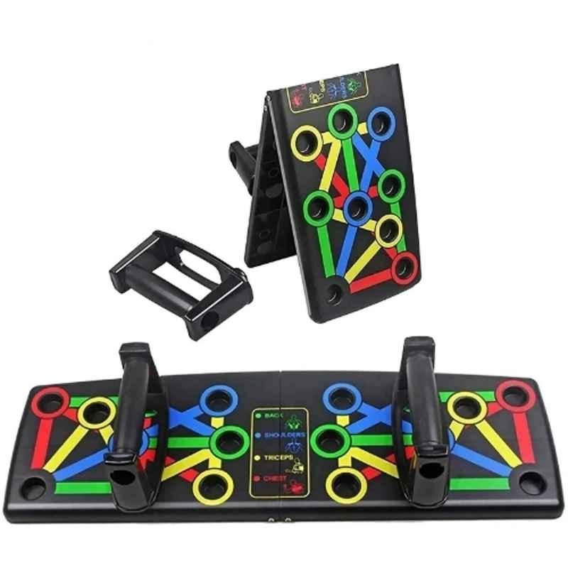 Shopeleven 14-in-1 ABS Multifunction Foldable Push Up Board