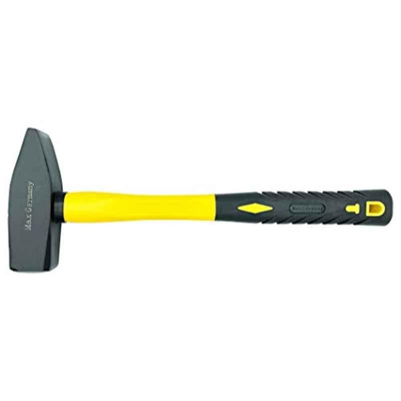 Max Germany 2000g Rubber Head Machinist Hammer with Fiber Handle