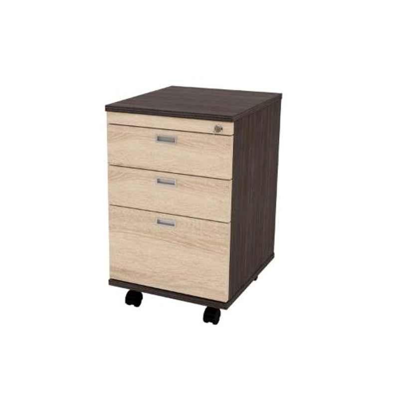 Zuari Furniture Galant Cream Engineered Wood Padestal Unit, 397233