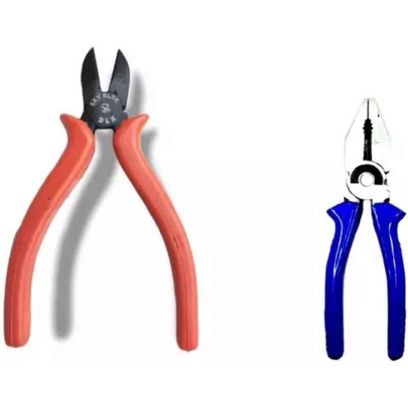 Sky Blue 2 Pcs 7.8 inch Groove Plier Combo, SBE_PLIER_COMBO_MOD_00786
