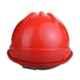 Allen Cooper Red Polymer Nape Type Safety Helmet with Chin Strap, SH-701-R (Pack of 5)