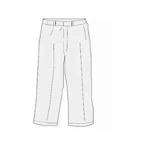 Lab Plus Thermal Waterproof White Lab Coat Pants for Women, LP-461