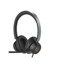 Livey Audixa 800 805DM-AINC Black Wired Headset with Optimised for Microsoft Teams, Rugged Design & Lightweight