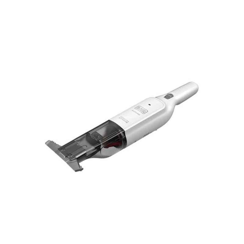 Black & Decker 1700W 12V Plastic White Cordless Slim Pelican Handheld Vacuum, HLVC315J11-GB