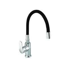 10X Brass Black Single Lever Sink Mixer with Swivel Spout