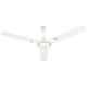 Usha Aster Plus 70W Rich White 3 Blades Ceiling Fan, Sweep: 1200 mm