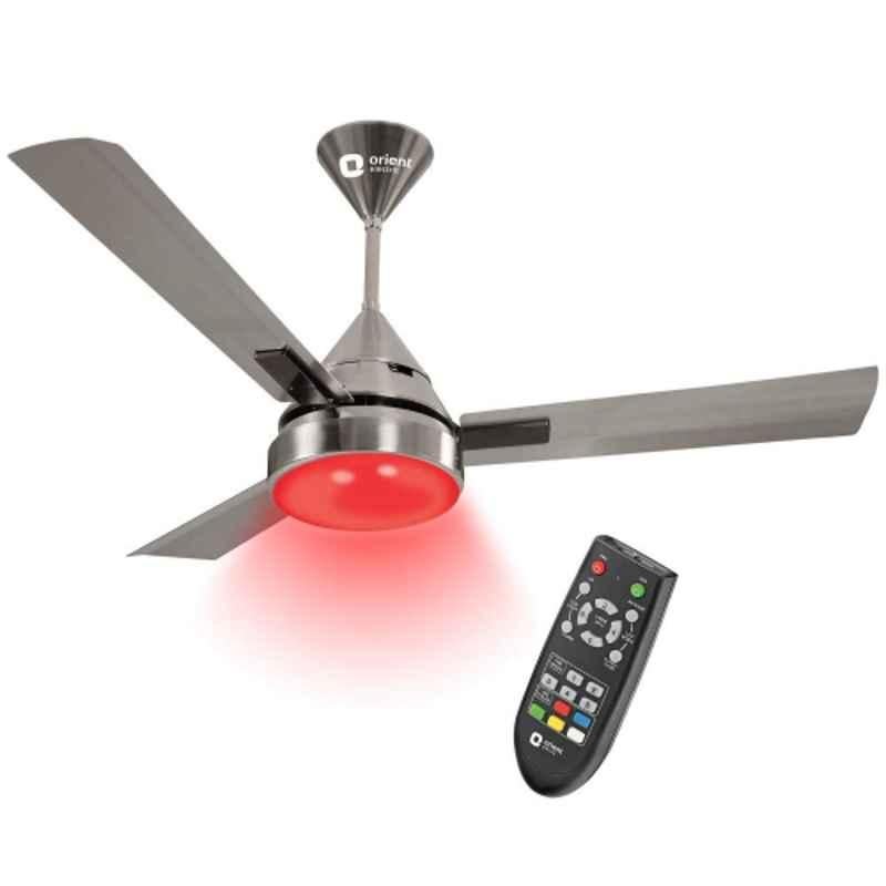 Orient 320rpm Spectra Pewter Finish Ceiling Fan, Sweep: 1200 mm