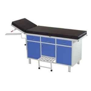 Vaishnavi Healthcare 187x51x81cm Mild Steel Examination Couch, WH1143