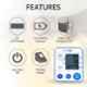 BPL 120-80-B18 White Digital Blood Pressure Monitor with USB Compatibility, 91MED328