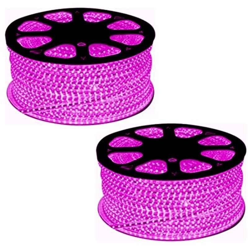 Orient Electric Joylite 8W 5m Pink Plastic LED Rope Light (Pack of 2)