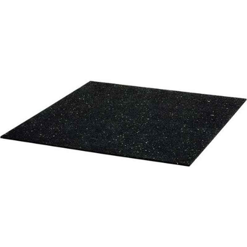 Wpro 60x60cm Recycled Plastic Black Anti Vibration Mat