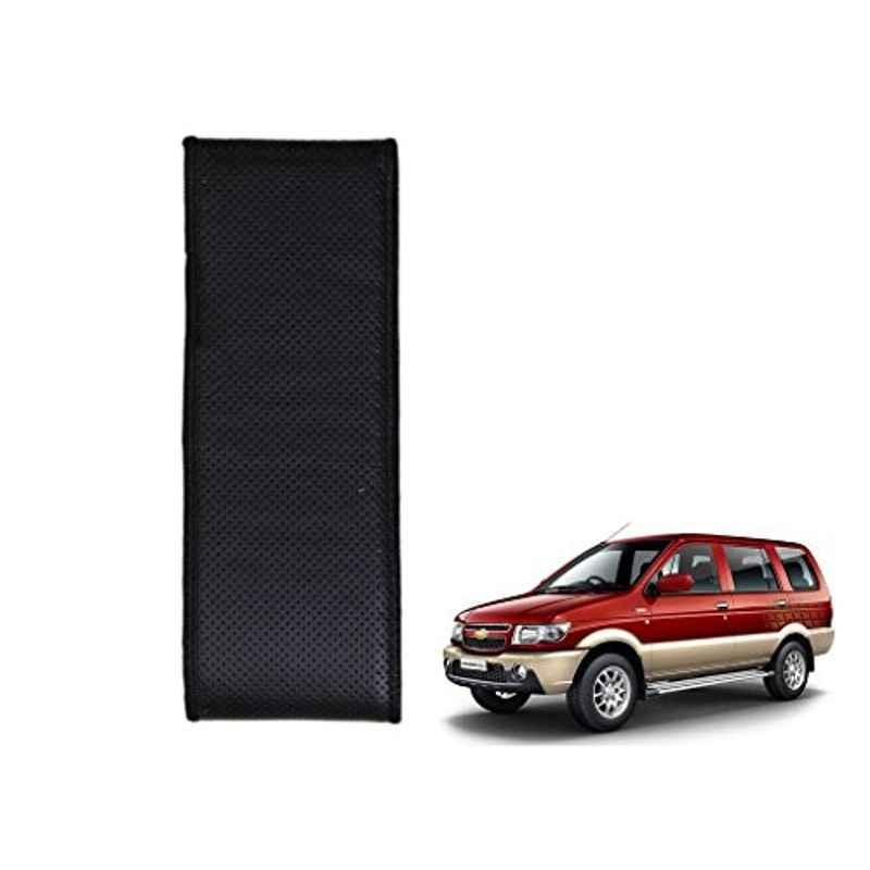 Kozdiko Black Car Steering Cover for Chevrolet Tavera