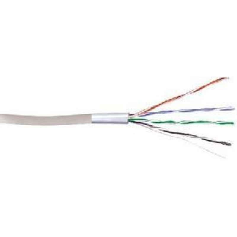 RS Pro Grey 350m Twisted Pair F/UTP Cat5e Ethernet Cable
