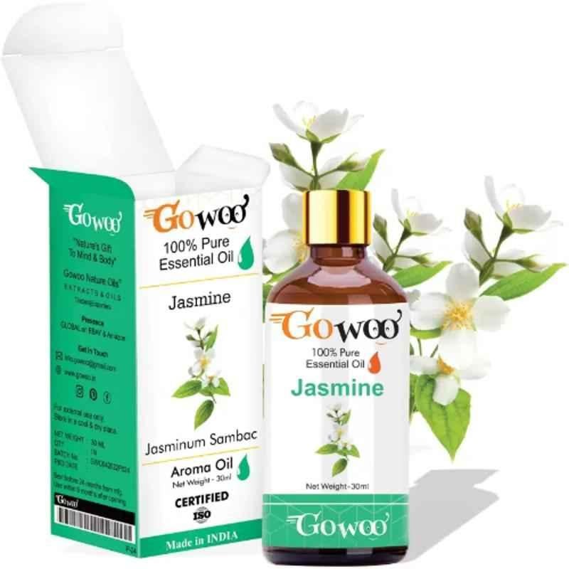 GoWoo 30ml Jasmine Sambac Oil for Hair, Skin & Aromatherapy, GoWoo-P-79