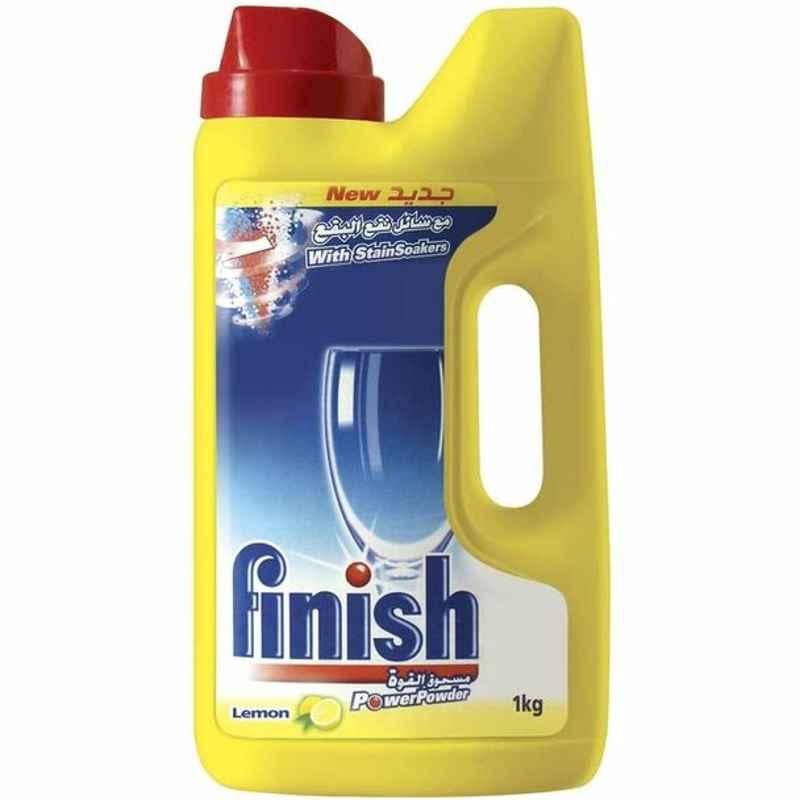 Finish Dishwasher Detergent Powder, Lemon, 1 Kg
