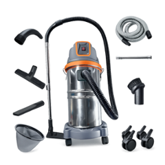 Laxmo 1800W 35 Litre Wet & Dry Vacuum Cleaner with Accessories, LXVC-35