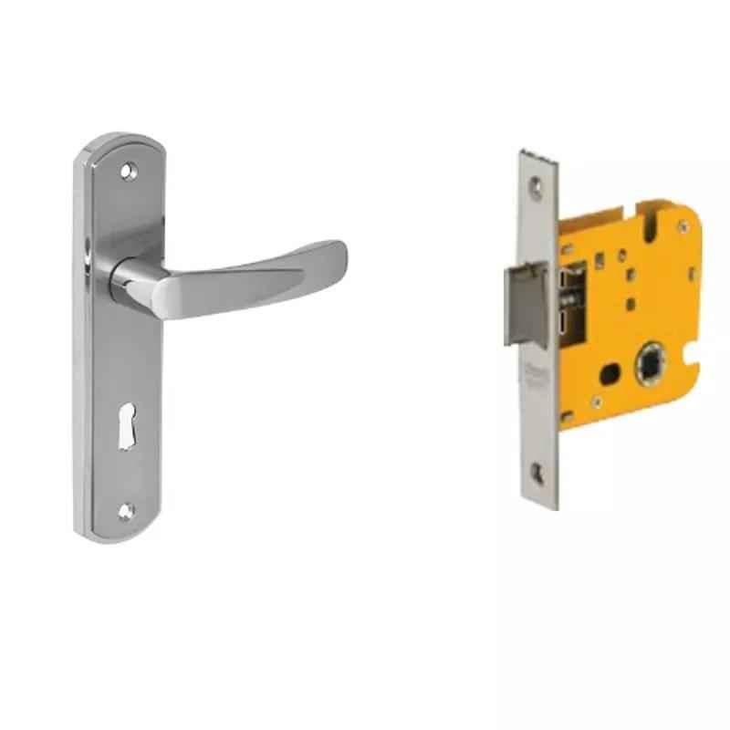 Dorset Bow HL BOW SC 176mm Zinc SC Finish Lock Set with Mortise Latch (Pack of 4)