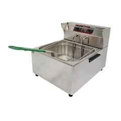 Adorma 11 Litre 1800W Stainless Steel Single Tank Commercial Electric Deep Fryer with 1 Year Warranty, DF11L SGL