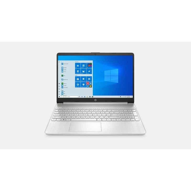HP 15.6 inch 256GB SSD 12GB 11th Gen Intel Core i5-1135G7 Windows 10 Home Silver FHD Touch Laptop, 15-DY2056MS