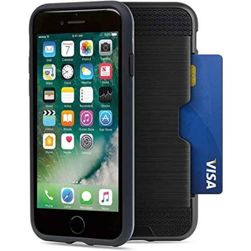 AT&T Black Mobile Wallet Case for iPhone7 & 8, WPC1-BLK